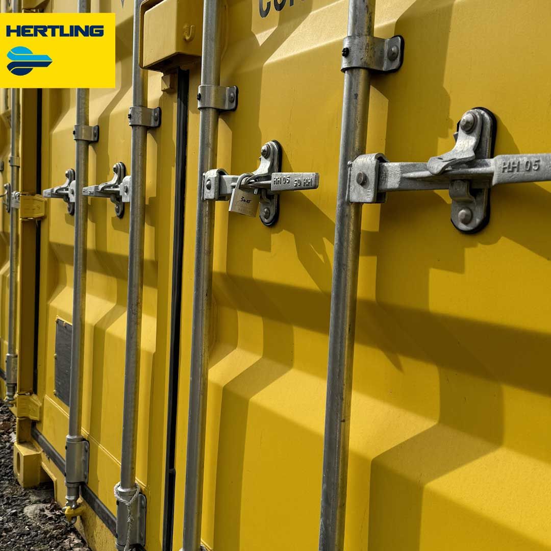 Hertling-Container Tür